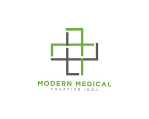 Obraz premium Medical Care Logo Design Vector