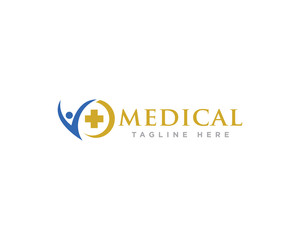 Medical Care Logo Design Vector