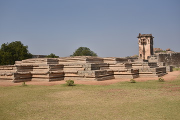 Zanana enclosure, Hampi, Karnataka, India