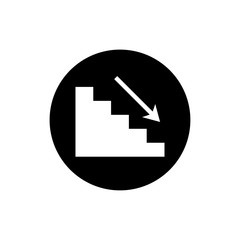 Stairs Symbol Icon Vector Design Illustration EPS 10