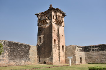 Watch tower at Lotus Mahal, Hampi, Karnataka, India