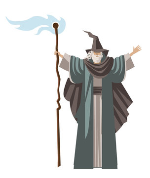 old wise magician fantasy wizard 