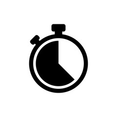 Stopwatch Symbol Icon Vector Design Illustration EPS 10