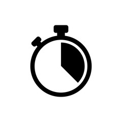 Stopwatch Symbol Icon Vector Design Illustration EPS 10