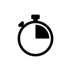 Stopwatch Symbol Icon Vector Design Illustration EPS 10