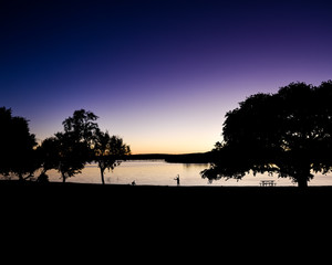 Park at Sunset