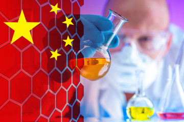 2019 new coronavirus-nCoV in the city of Wuhan (China). Severe acute respiratory syndrome. Research...