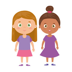 cute little girls avatar character