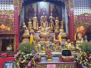 Chinese temple in Bangkok chinatown