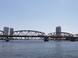 Bridge, krung thon bridge.