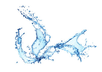 水しぶきのクローズアップ