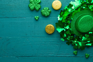 St. Patrick's Day, background for celebration or congratulation.