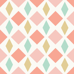 Abstract geometric diamond and triangle vector pattern.