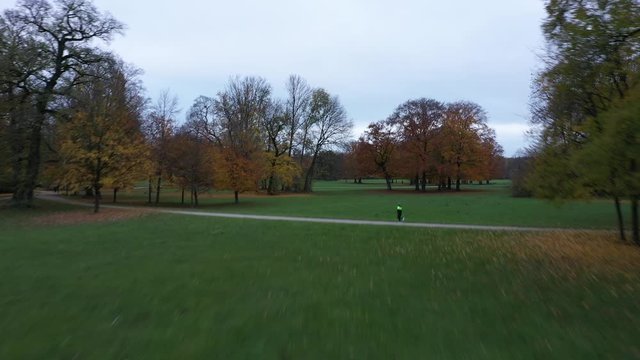 Sobrevolando en parques oto&ntilde;ales