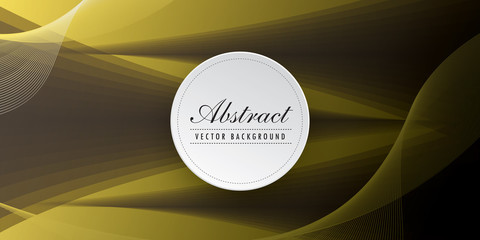 Neon glowing wave, magic energy and light motion background. Vector wallpaper template