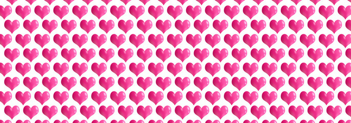 Three dimensional cute heart pattern texture.  立体的な可愛いハートパターンのテクスチャ