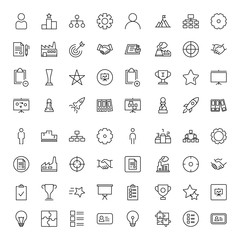 Business icon set