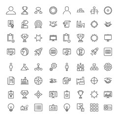 Business icon set