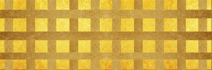 金の格子模様