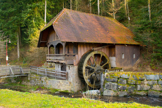 Mühle in Hofstetten i Schwarzwald