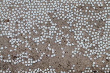 Retro concrete weathered wall old texture.