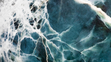 panoramic background from polished natural Ophite