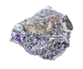 Stibnite (Antimonite) ore with Amethyst quartz