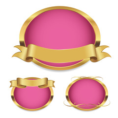 メタリック　フレーム　ベクター素材　