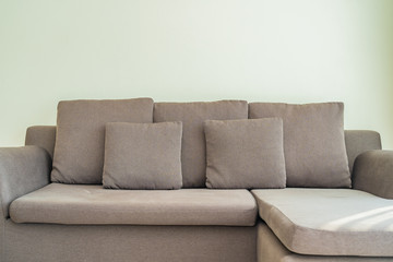Pillow on sofa decoration interior of living room