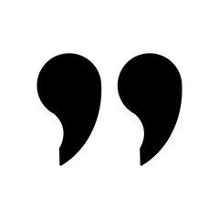 Quote icon vector