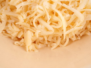 chopped cheese in a bowl