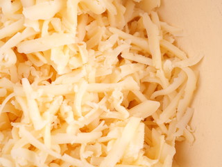 chopped cheese in a bowl