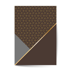 luxury cover design Vector illustration for Brochure, flyer, banner , book design