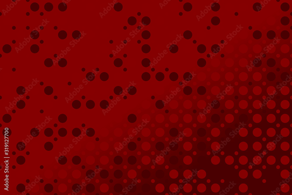 Poster gradient dot pattern background - abstract colorful geometric vector design with circles