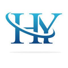 Creative HY logo icon design