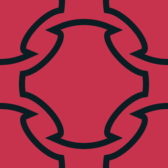 seamless geometric abstract pattern