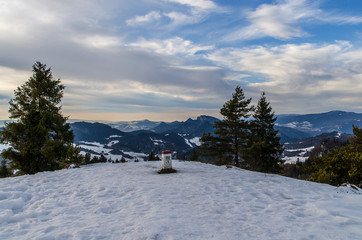 Panorama z Wysokiego Wierchu 