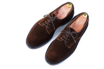men brown dress shoes