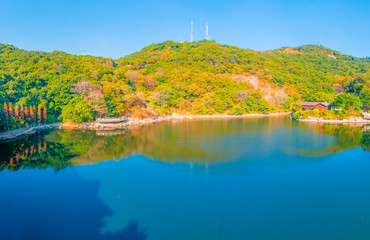 The scenery of Qingyuan Mountain, Quanzhou City, Fujian Province, China
