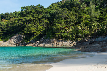 Amazing exotic beach on tropical island
