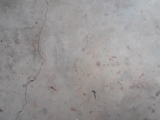 The surface and pattern of gray cement