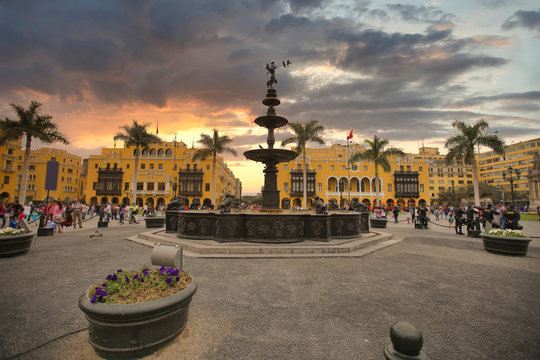 Panoramic view of Lima