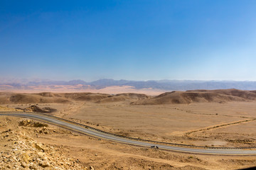 Road in desert