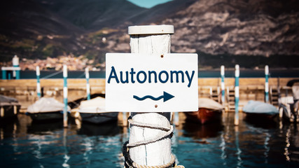 Street Sign to Autonomy