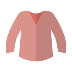 blouse isolated flat vector icon