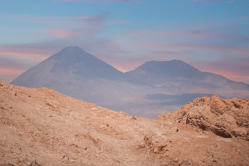 Fototapeta na wymiar volcano in Atacama