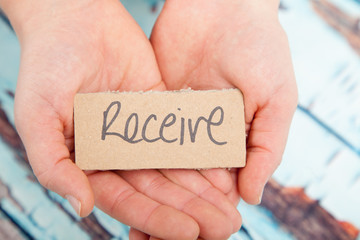 Receive, believe, ask in the law of attraction