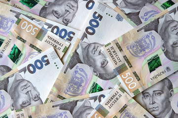 Ukrainian hryvna, banknotes 500 hryvnia.