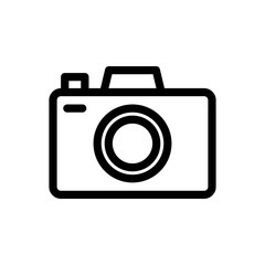 Camera Trendy Flat Icon Design