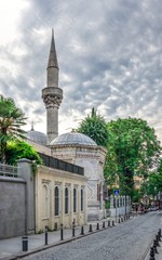 Fototapeta na wymiar Streets of the historical center of Istanbul, Turkey